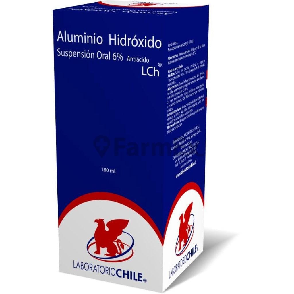 Aluminio Hidroxido 6% x 180 mL Farmex-MiaHealth-Persistente